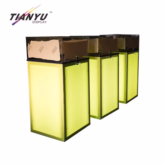 Tianyu Fabric Pop-up Publicidad Exposición Stand Stand Feria Exhibición con caja de luz