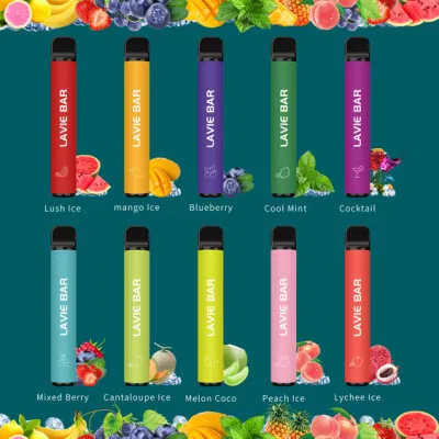 Pluma Vape desechable de 800 inhalaciones con sabores de frutas